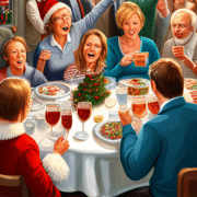 Christmas party and social challenges Family challenges