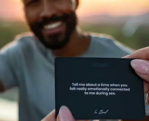 Connection cards build intimacy. Beenleigh counsellor