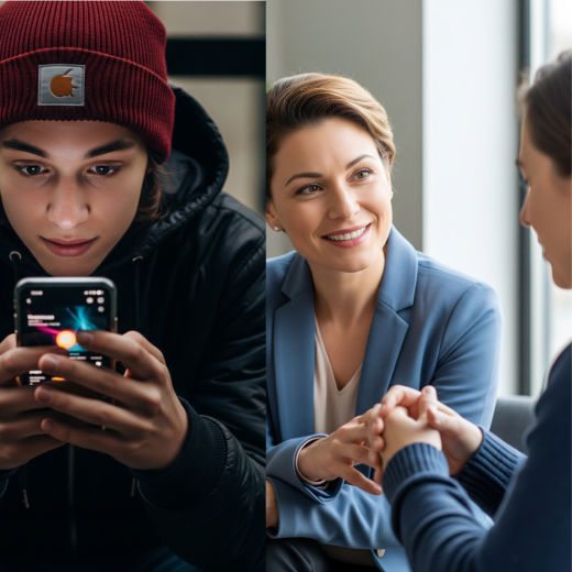 AI Verses Human Counsellors small