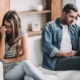 Couple in relationship counselling
