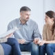 Couple Looking At Each Other During A Counselling In Logan